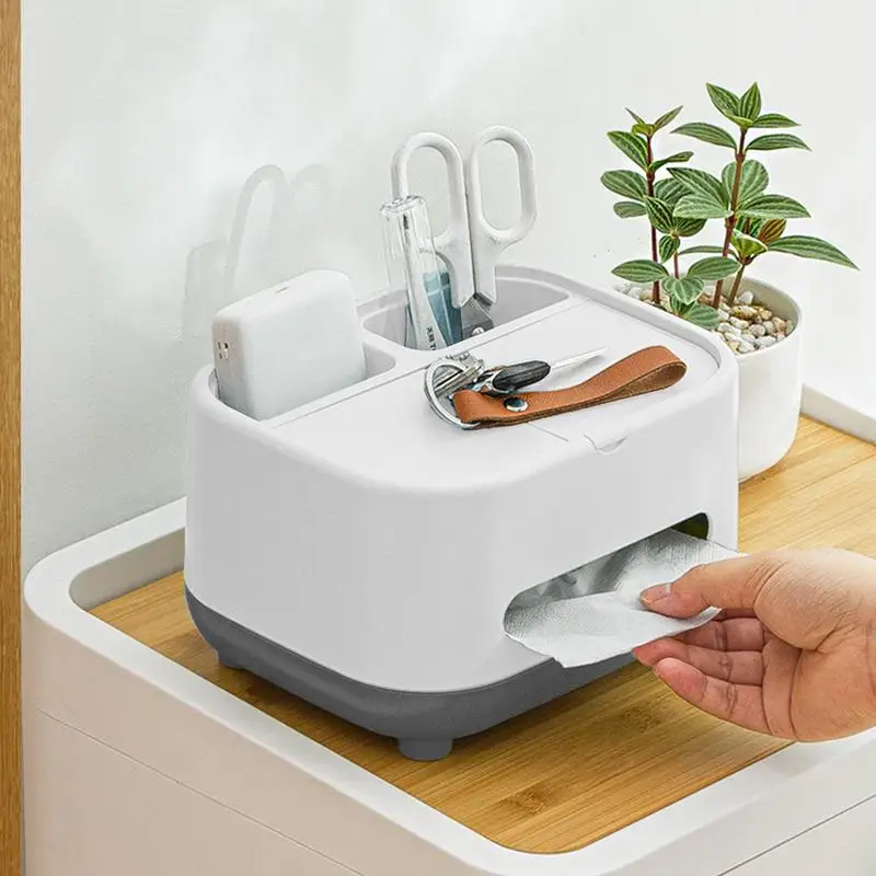 Tissue Box Napkin Holder Remote Control Storage Desk Organizer Office Multifunctional Sundries Ontainer Storage Home
Tissue Box Napkin Holder Remote Control Storage Desk Organizer Office Multifunctional Sundries Ontainer Storage Home