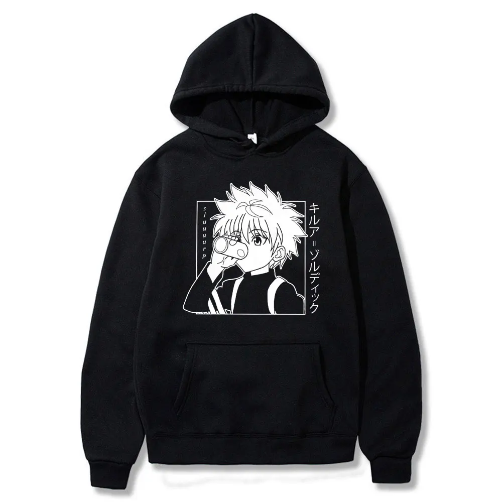 Забавные толстовки Japna с аниме Hunter X Hunter для мужчин и женщин, мужская толстовка с длинным рукавом, Killua Zoldyck манга, унисекс, большие размеры, ули...
Забавные толстовки Japna с аниме Hunter X Hunter для мужчин и женщин, мужская толстовка с длинным рукавом, Killua Zoldyck манга, унисекс, большие размеры, ули...