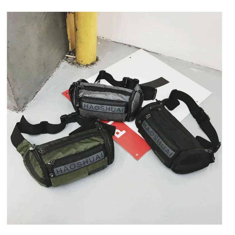 Men's outdoor sports running waist bag fashion trend messenger bag multifunctional waterproof anti-theft mobile phone bag
Men's outdoor sports running waist bag fashion trend messenger bag multifunctional waterproof anti-theft mobile phone bag