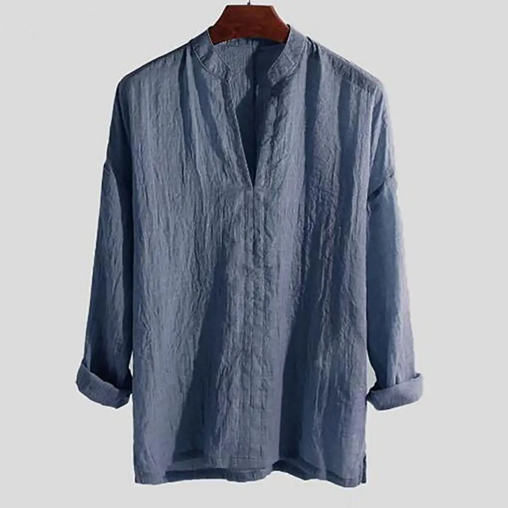 Fashion Vintage Cotton Linen Shirts for Men Casual Long Sleeve Oversize Tops V Neck Boho Style Mens Shirts camisa masculina
Fashion Vintage Cotton Linen Shirts for Men Casual Long Sleeve Oversize Tops V Neck Boho Style Mens Shirts camisa masculina
