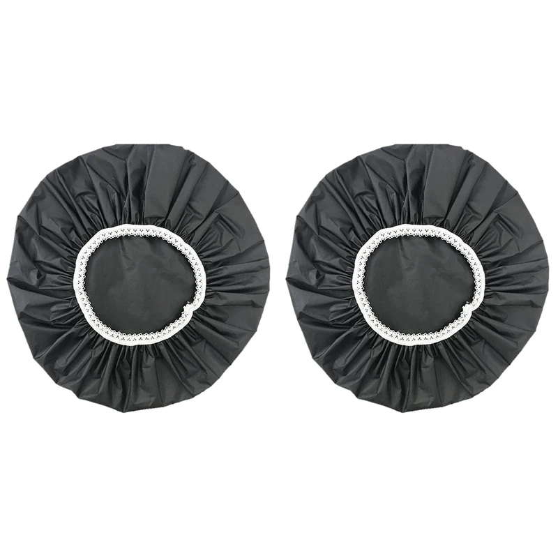 3Pcs Household Waterproof Shower Cap, Swimming Cap, Hotel Elastic Shower Cap Hair Set (Black)
3Pcs Household Waterproof Shower Cap, Swimming Cap, Hotel Elastic Shower Cap Hair Set (Black)