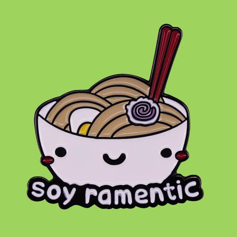 Soy Ramentic Brooch Cute Noodle Sushi Roll Omelette Enamel Brooch Badge Creative Metal Hat Collar Lapel Pin Parts Jewelry Gift
Soy Ramentic Brooch Cute Noodle Sushi Roll Omelette Enamel Brooch Badge Creative Metal Hat Collar Lapel Pin Parts Jewelry Gift