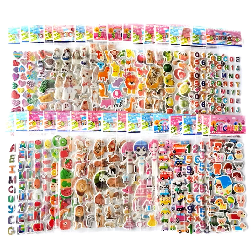 Stickers 40 20 Different Sheets 3D Puffy Bulk Stickers for Girl Boy Birthday Gift Scrapbooking Teachers Animals Cartoon
Stickers 40 20 Different Sheets 3D Puffy Bulk Stickers for Girl Boy Birthday Gift Scrapbooking Teachers Animals Cartoon