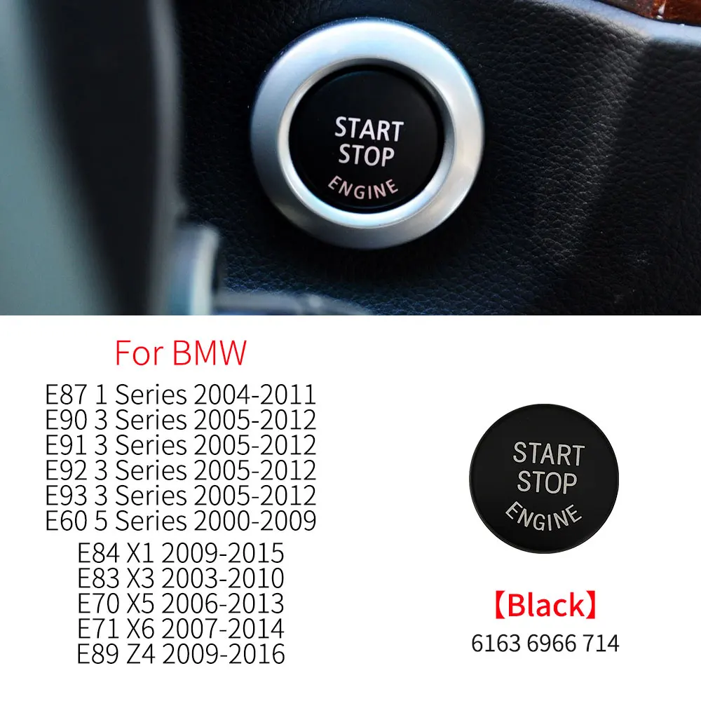 Кнопка включения и остановки двигателя для BMW E87, E90, E91, E60, E70, E83, E70, сменная Крышка для BMW X1, X5, X6, E71, Z4, 1, 3, 5 серии
Кнопка включения и остановки двигателя для BMW E87, E90, E91, E60, E70, E83, E70, сменная Крышка для BMW X1, X5, X6, E71, Z4, 1, 3, 5 серии