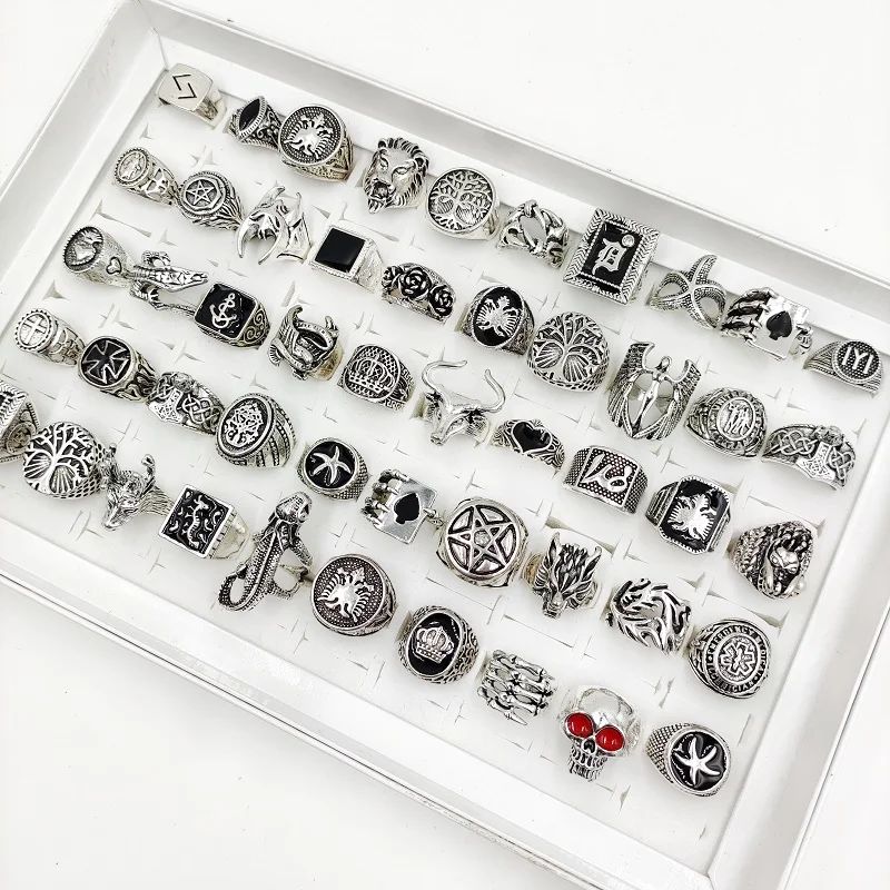 20/30/50pcs/Lot Punk Gothic Ring for Men and Women Vintage Alloy Glaze Drop Oil Fashion Charm Jewelry Finger Ring Gift Wholesale
20/30/50pcs/Lot Punk Gothic Ring for Men and Women Vintage Alloy Glaze Drop Oil Fashion Charm Jewelry Finger Ring Gift Wholesale