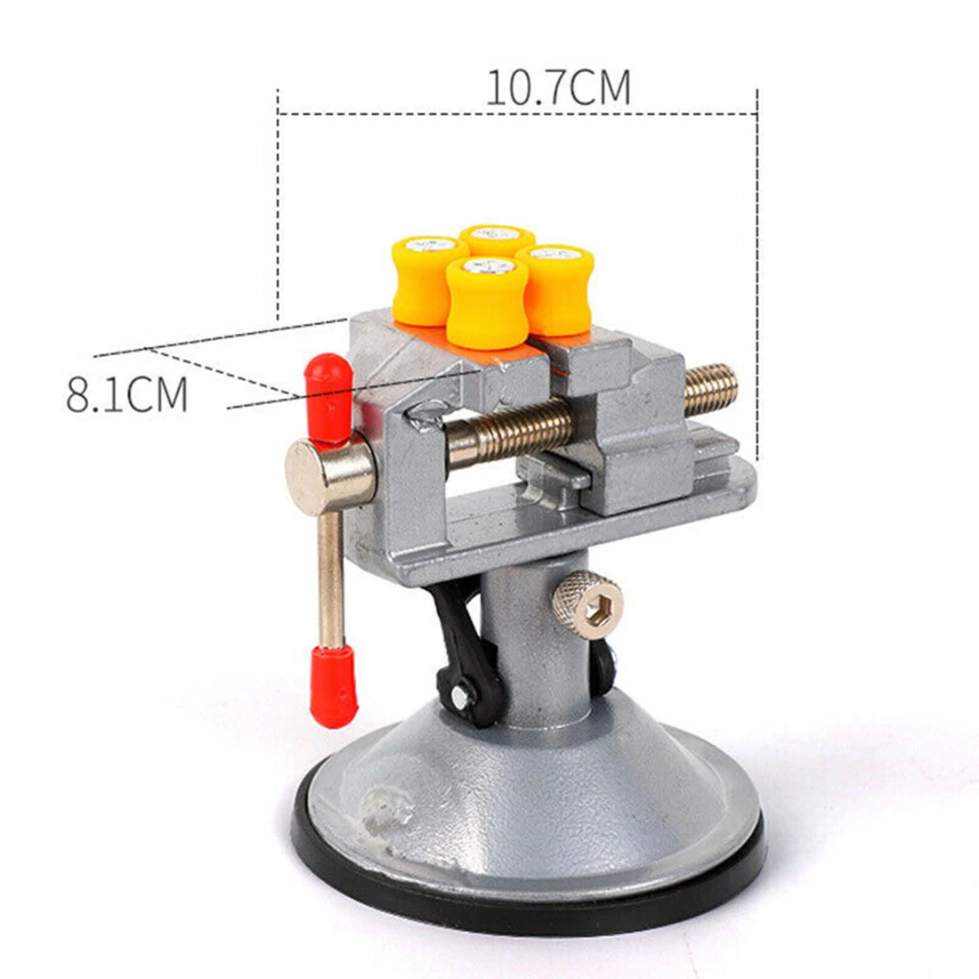 1 Set Strong Suction Cup Base Carving Table Bench Vise Mini DIY Metal Space-Saving Press Clamp Carving Fixture Vise With Wrench
1 Set Strong Suction Cup Base Carving Table Bench Vise Mini DIY Metal Space-Saving Press Clamp Carving Fixture Vise With Wrench