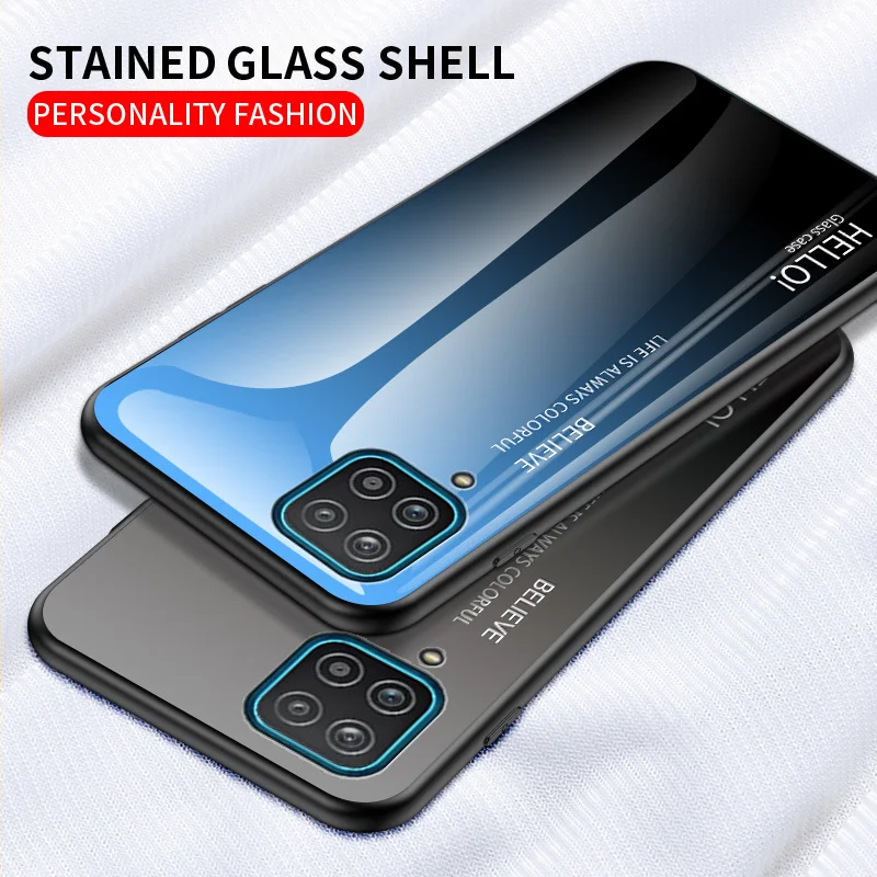 Gradient Tempered Glass Case for Samsung Galaxy M32 Case Tpu Frame Hard Plastic Back Cover for Galaxy M32 Shockproof
Gradient Tempered Glass Case for Samsung Galaxy M32 Case Tpu Frame Hard Plastic Back Cover for Galaxy M32 Shockproof
