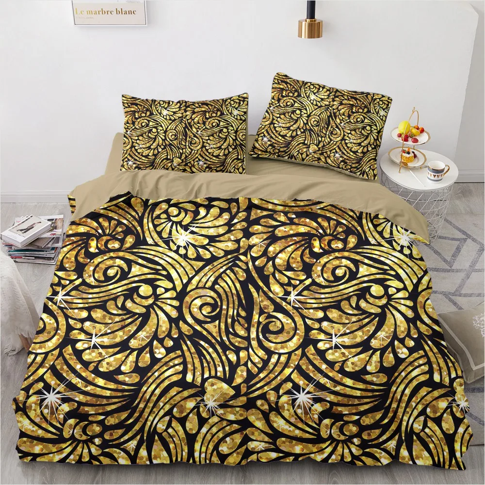 3D Black Design Quilt Cover Set Comforter Pillowcase quilt cover Bedding Set Single King Queen Double Single Size Home Textile
3D Black Design Quilt Cover Set Comforter Pillowcase quilt cover Bedding Set Single King Queen Double Single Size Home Textile
