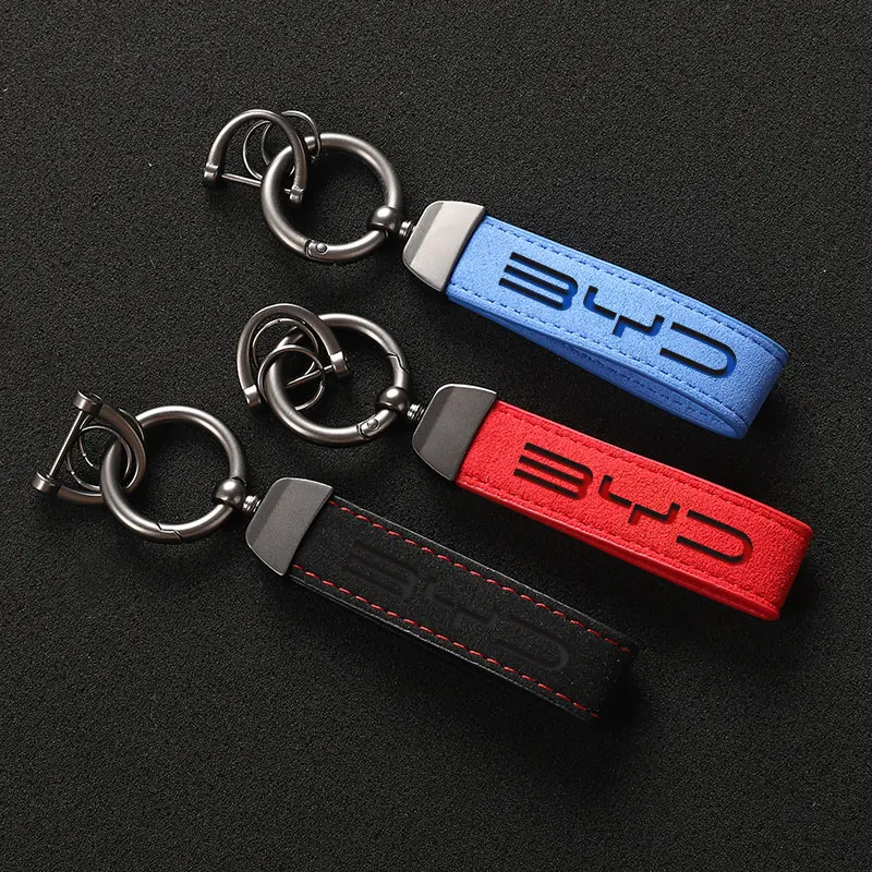 High Quality Suede Leathe BYD Car Keychain For BYD Song Qin Han EV Tang DM 2018 PLUS Song Pro MAX Yuan Car Accessories
High Quality Suede Leathe BYD Car Keychain For BYD Song Qin Han EV Tang DM 2018 PLUS Song Pro MAX Yuan Car Accessories