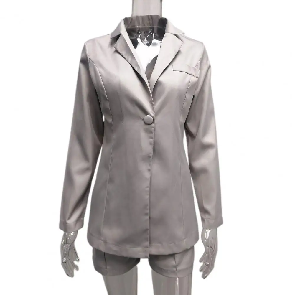 Women Suit Coat Stylish Women's Business Blazers Single Button Lapel Deep V-neck Anti-wrinkle Solid Color for Formal Commute
Women Suit Coat Stylish Women's Business Blazers Single Button Lapel Deep V-neck Anti-wrinkle Solid Color for Formal Commute