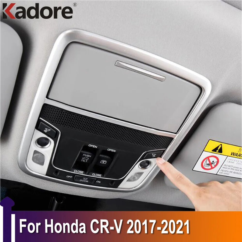 For Honda CRV CR-V 2017 2018 2019 Carbon Fiber Roof Front Reading Light Lamp Decoration Cover Car Interior Accessories
For Honda CRV CR-V 2017 2018 2019 Carbon Fiber Roof Front Reading Light Lamp Decoration Cover Car Interior Accessories