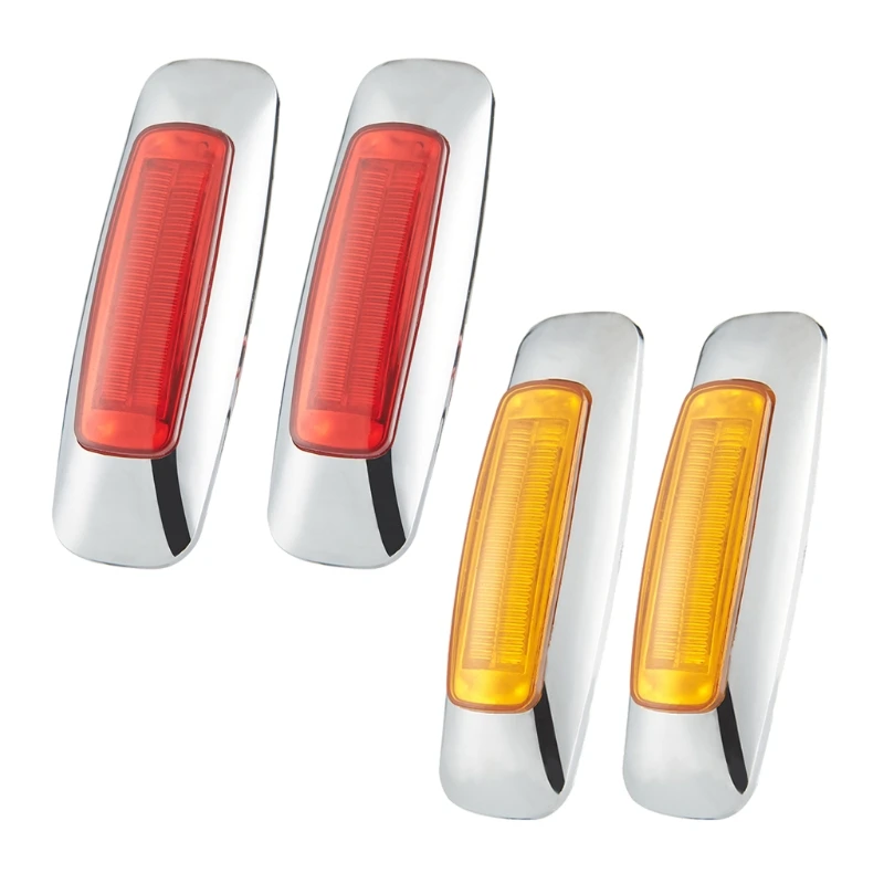 2pcs 12-24V 8LED Lorry Trailer Side Marker Indicators Car Turn Signal Brake Rear Warning Tail Light Lamp 918B
2pcs 12-24V 8LED Lorry Trailer Side Marker Indicators Car Turn Signal Brake Rear Warning Tail Light Lamp 918B