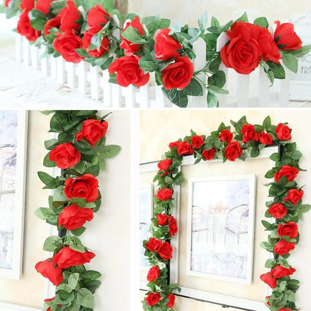 Simulation Silk Garland Artificial Peony Tea Rose Vine Eucalyptus Rattan Wedding Decoration Home Balcony Party Photography Props
Simulation Silk Garland Artificial Peony Tea Rose Vine Eucalyptus Rattan Wedding Decoration Home Balcony Party Photography Props