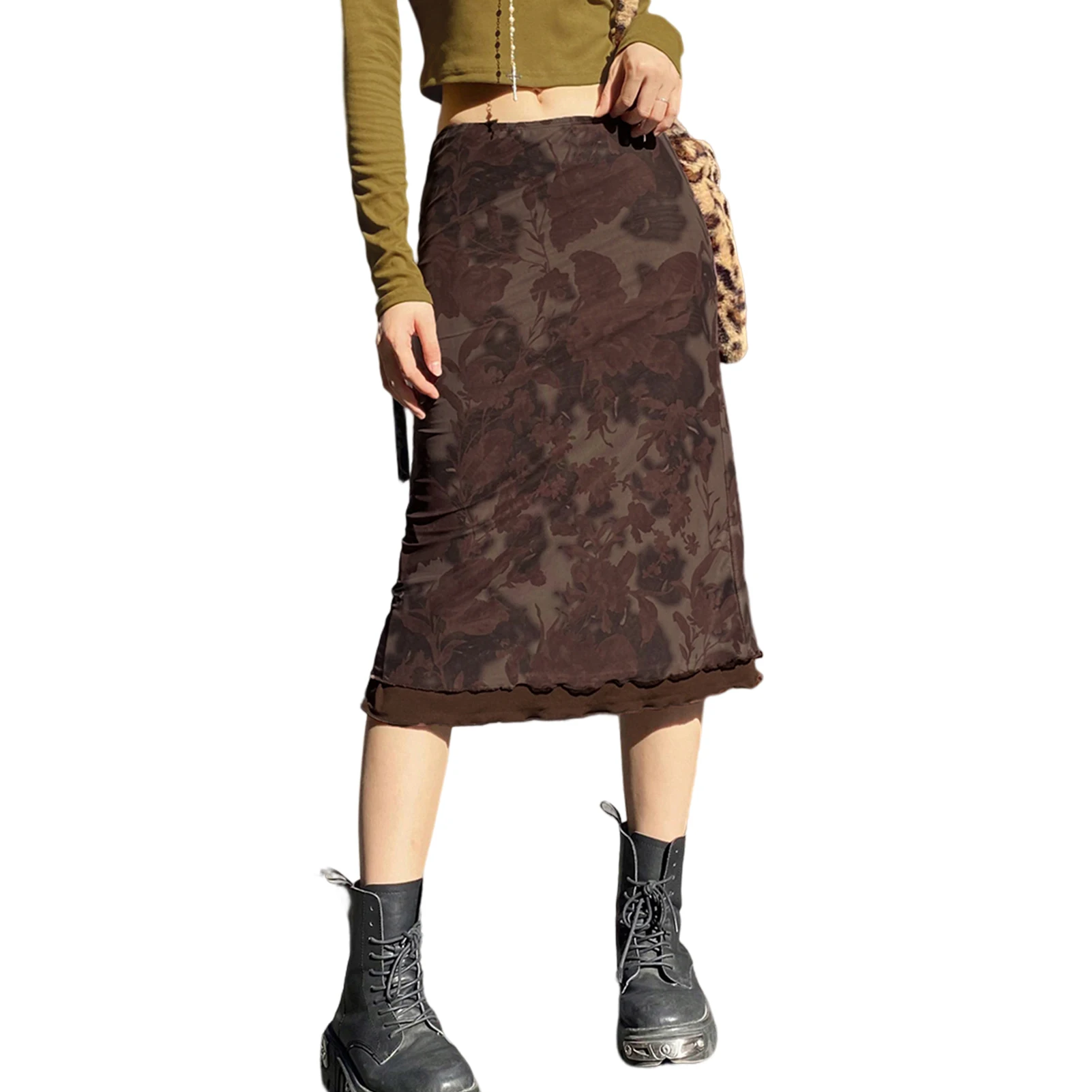 Floral Printed Sexy Mini Skirt Slim Fit Women Short Bodycon Skirt Y2K Style High Waist Stringy Selvedge Streetwear Suit
Floral Printed Sexy Mini Skirt Slim Fit Women Short Bodycon Skirt Y2K Style High Waist Stringy Selvedge Streetwear Suit