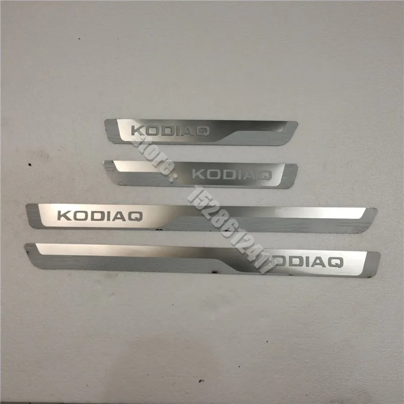Бесплатная доставка Для Skoda KODIAQ 2018-2021 Накладка на порог из нержавеющей стали/протектор на порог автомобильной двери, приветственная педаль, ...
Бесплатная доставка Для Skoda KODIAQ 2018-2021 Накладка на порог из нержавеющей стали/протектор на порог автомобильной двери, приветственная педаль, ...
