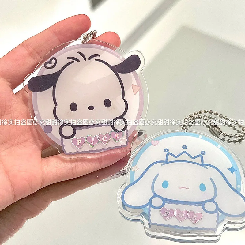 Kawaii Sanrios Accessories Cinnamoroll Pochacco Cartoon Cute Animation Series Acrylic Backpack Hanging Accessories Keychain
Kawaii Sanrios Accessories Cinnamoroll Pochacco Cartoon Cute Animation Series Acrylic Backpack Hanging Accessories Keychain
