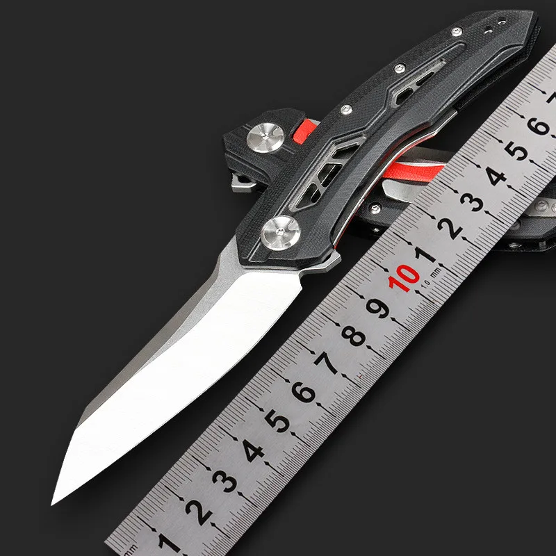 

KESIWO Folding Knife D2 Blade Pocket Tactical Survival Outdoor Color G10 Handle Kitchen New EDC Hand Tool Hunting Camping Knife