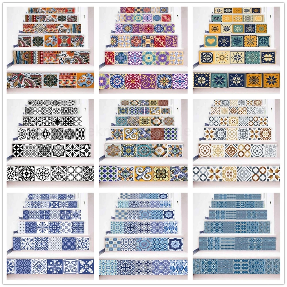 Staircase Sticker Self-adhesive Vinyl Colorful Landscaping Removable 3D Stairs Decoracion Escaleras for Steps Decals Home Decor 
Staircase Sticker Self-adhesive Vinyl Colorful Landscaping Removable 3D Stairs Decoracion Escaleras for Steps Decals Home Decor