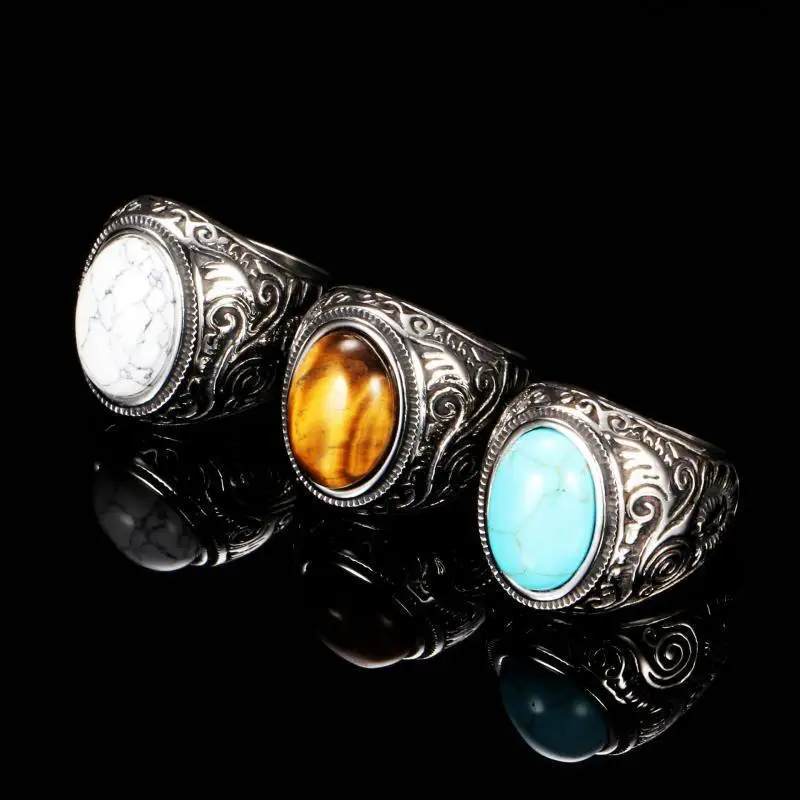 Men's Ring Retro Carving Creativity Fashion Jewelry Classic Inlaid Zircon Popular Personality Simple Accessories 
Men's Ring Retro Carving Creativity Fashion Jewelry Classic Inlaid Zircon Popular Personality Simple Accessories