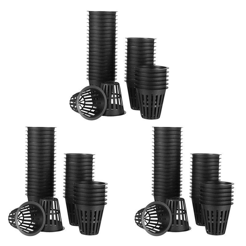 180 Pack 2 Inch Net Cups Slotted Mesh Wide Lip Filter Plant Net Pot Bucket Basket for Hydroponics
180 Pack 2 Inch Net Cups Slotted Mesh Wide Lip Filter Plant Net Pot Bucket Basket for Hydroponics