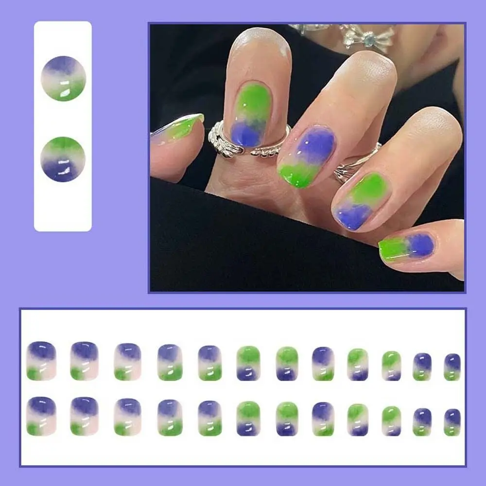Cool Style Short Fake Nails Chessboard False Nail Tips Artificial Fashion Full Cover False Nails Love Heart Nail Decorations
Cool Style Short Fake Nails Chessboard False Nail Tips Artificial Fashion Full Cover False Nails Love Heart Nail Decorations