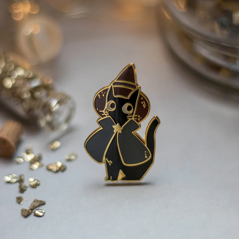 Magic Cat Enamel Pin | Witchy Cat Lapel Pin Cat Enamel Pin Brooch Badge Decorative Jewelry
Magic Cat Enamel Pin | Witchy Cat Lapel Pin Cat Enamel Pin Brooch Badge Decorative Jewelry