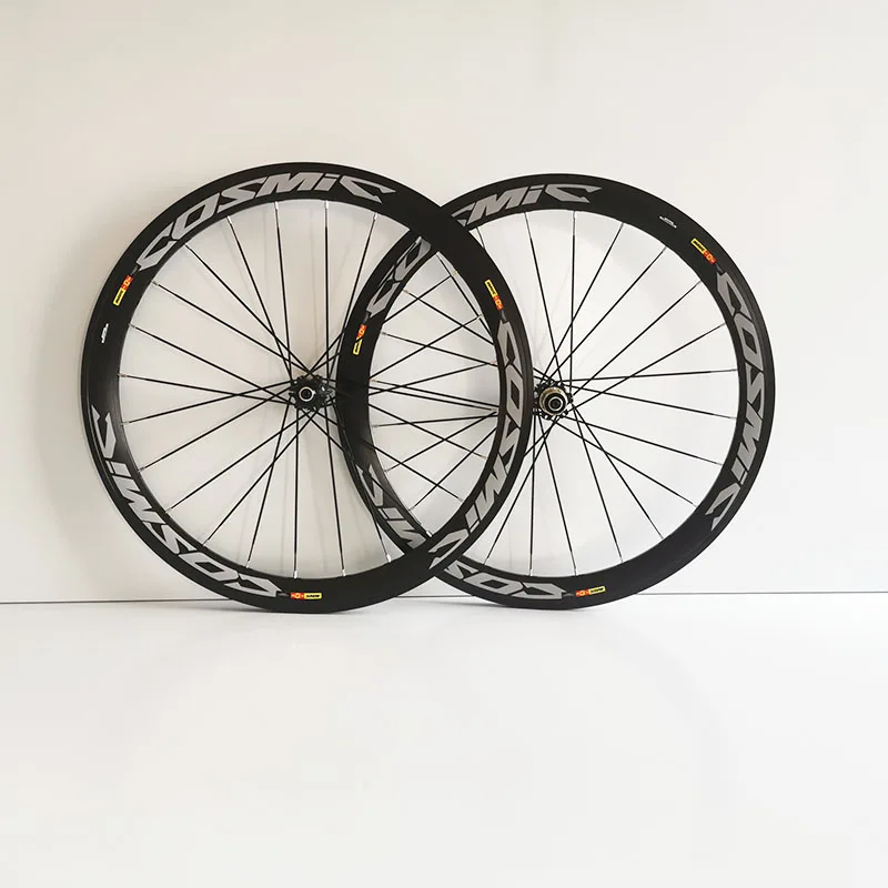 Cosmic Elite Road Bike V Disc Brake Wheels Rims 700C Bicycle 50mm Aluminum Alloy Wheelset 
Cosmic Elite Road Bike V Disc Brake Wheels Rims 700C Bicycle 50mm Aluminum Alloy Wheelset