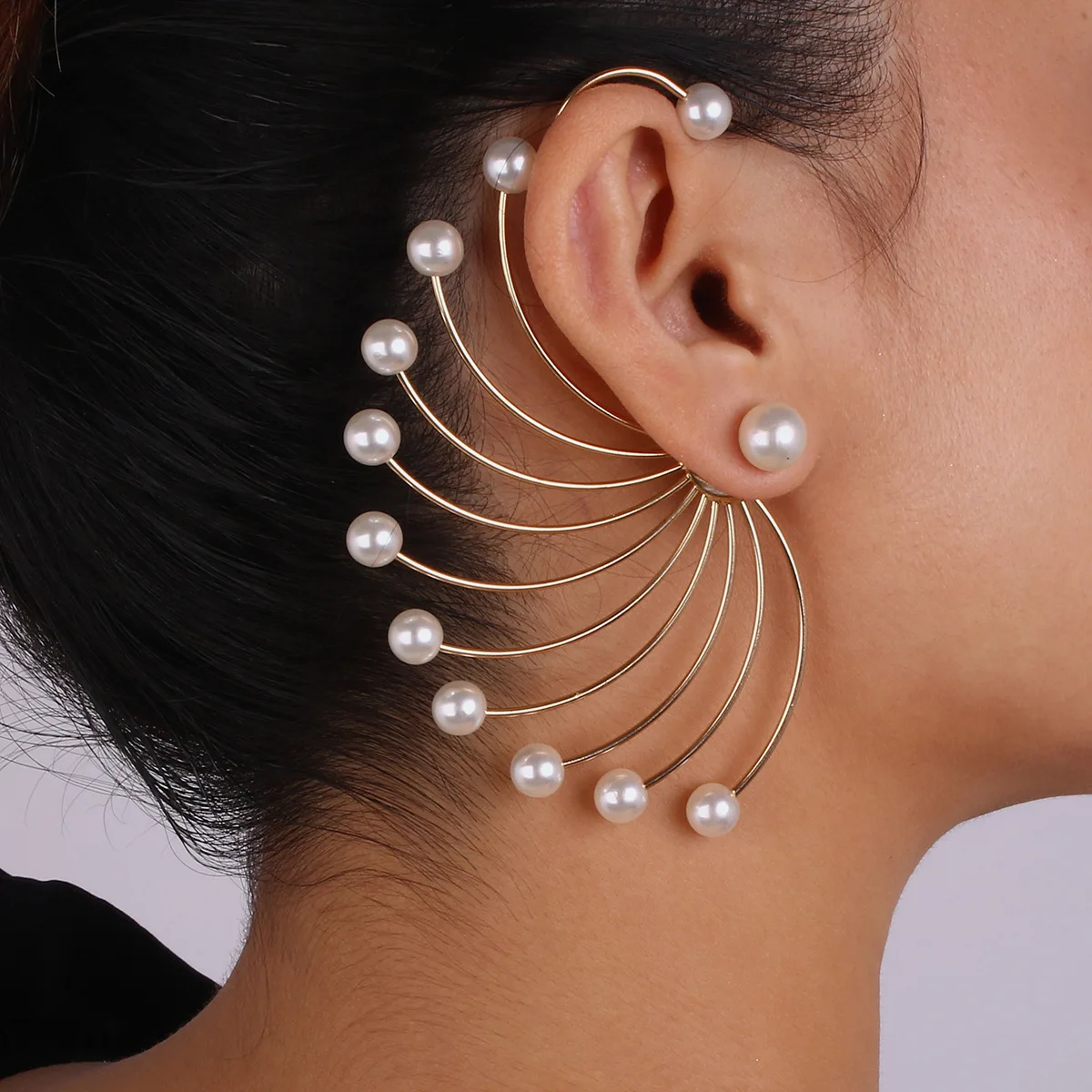 New White Big Boho Imitation Pearl Round Stud Earrings Female Gold Color Pearl Earrings Korean Jewelry Statement Stud Earrings
New White Big Boho Imitation Pearl Round Stud Earrings Female Gold Color Pearl Earrings Korean Jewelry Statement Stud Earrings