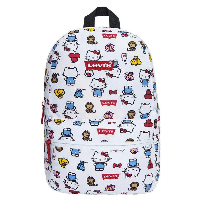 Новый милый рюкзак Sanrio с аниме Hello Kitty, студенческий рюкзак с принтом, вместительная школьная сумка, аксессуары для девочек, подарки
Новый милый рюкзак Sanrio с аниме Hello Kitty, студенческий рюкзак с принтом, вместительная школьная сумка, аксессуары для девочек, подарки