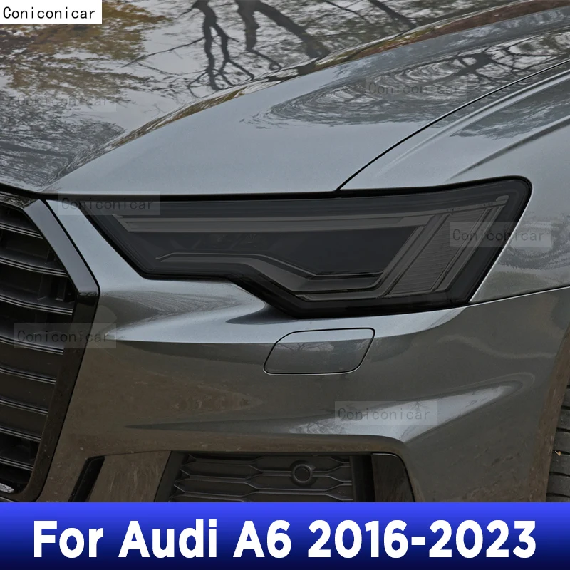 Car Headlight Tint Anti-Scratch Smoked Black Cover Protective Film TPU Stickers For Audi A6 C8 2016-2023 Repair Accessories
Car Headlight Tint Anti-Scratch Smoked Black Cover Protective Film TPU Stickers For Audi A6 C8 2016-2023 Repair Accessories