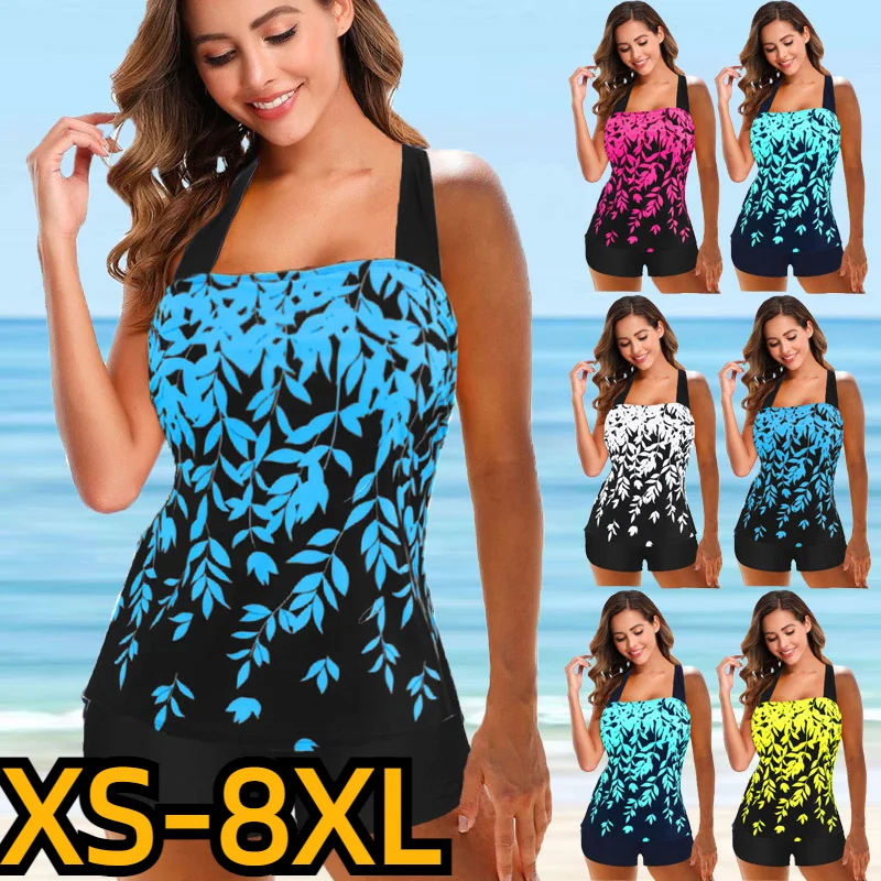 2023 Women's Fashion Monokini Wear Swimming Print Tankinis Summer Beach Swimwear New Beach Tankinis Set Two Piece Swimwear
2023 Women's Fashion Monokini Wear Swimming Print Tankinis Summer Beach Swimwear New Beach Tankinis Set Two Piece Swimwear