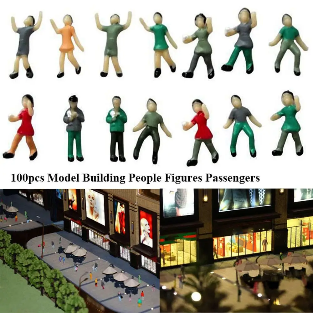 Material Dollhouse Decorations Mixed Color Pose Train Scenery Model Building Passengers People Figures DIY Character
Material Dollhouse Decorations Mixed Color Pose Train Scenery Model Building Passengers People Figures DIY Character