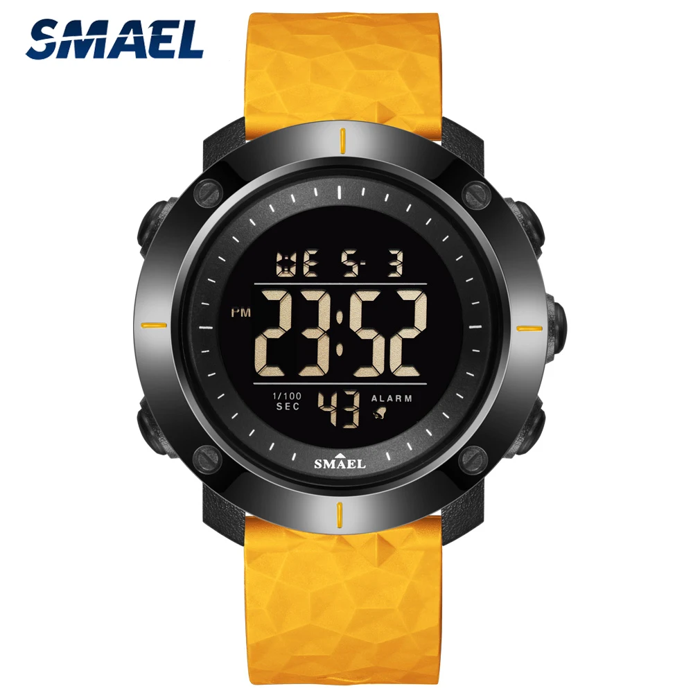 SMAEL Men LED Digital Sports Watches Fashion Army Military Waterproof Wristwatch Top Brand Luxury Watch New Relogio Masculino
SMAEL Men LED Digital Sports Watches Fashion Army Military Waterproof Wristwatch Top Brand Luxury Watch New Relogio Masculino