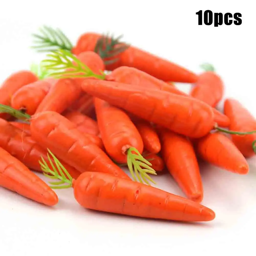 10Pcs 7 Cm *1.5 Cm Easter Fake Carrot Mini Artificial Plastic Foam Simulation Vegetables Realistic Simulation Carrot
10Pcs 7 Cm *1.5 Cm Easter Fake Carrot Mini Artificial Plastic Foam Simulation Vegetables Realistic Simulation Carrot