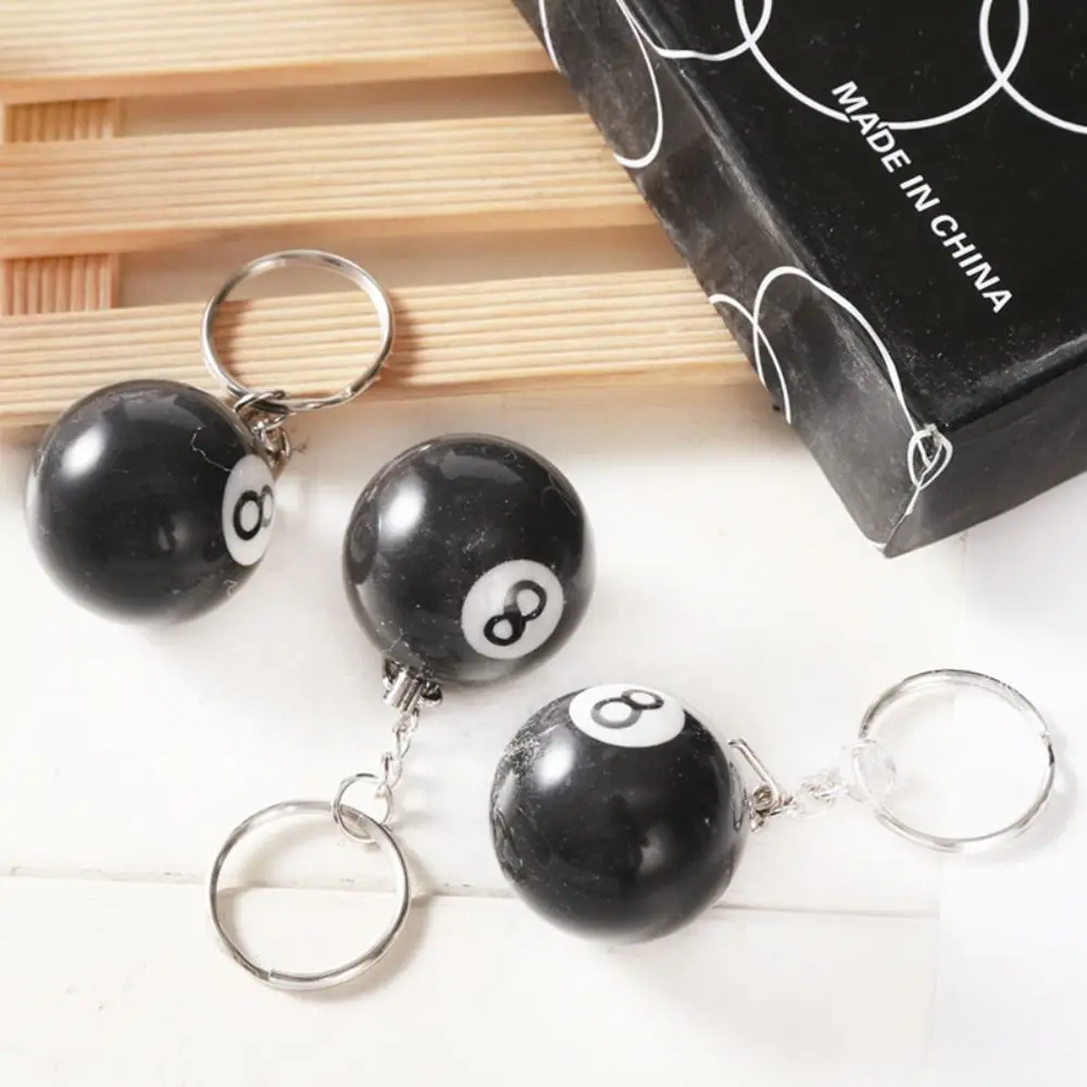 Fashion 25mm Snooker Bag Accessories No. 8 Round Ball Billiards Keychain Key Ring Lucky Black 8 Keyring NO.8 Key Chain
Fashion 25mm Snooker Bag Accessories No. 8 Round Ball Billiards Keychain Key Ring Lucky Black 8 Keyring NO.8 Key Chain