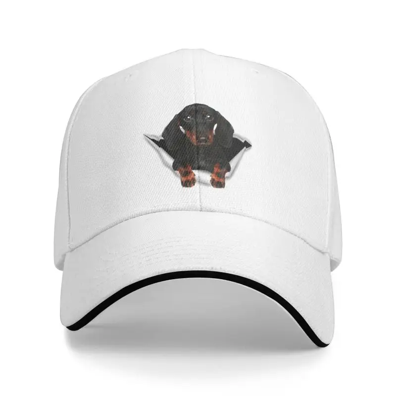 

New Cool Dachshund Dog Baseball Cap Men Women Personalized Adjustable Adult Badger Sausage Wiener Dad Hat Outdoor 1
