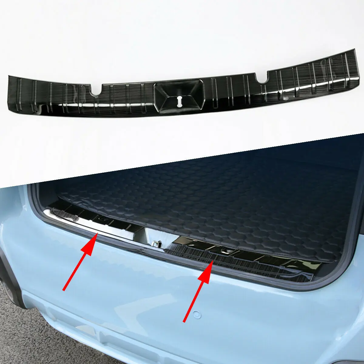 Rear Trunk Lid Bumper Door Sill Protect For Subaru Crosstrek XV 2018 2019 2020 2021 Tail Gate Stripes Cover Trim Titanium Black
Rear Trunk Lid Bumper Door Sill Protect For Subaru Crosstrek XV 2018 2019 2020 2021 Tail Gate Stripes Cover Trim Titanium Black
