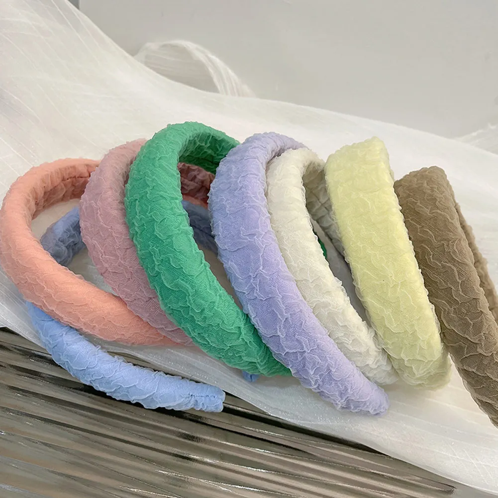 Fashion Padded Headbands for Women Wide Bezel Hairbands chiffon Hair Hoop Girls Sponge Non-slip Hairband Hair Accessories
Fashion Padded Headbands for Women Wide Bezel Hairbands chiffon Hair Hoop Girls Sponge Non-slip Hairband Hair Accessories