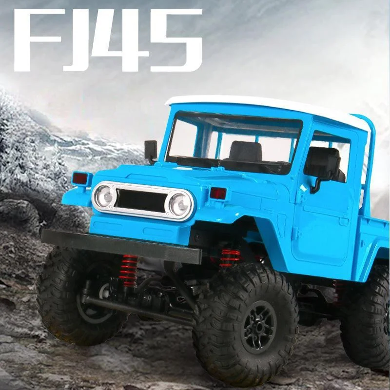 WPL MN-45 1:12 2.4GHZ Rc Car Crawler Off-road Car Buggy Moving Machine Rc Car 4wd Crawler Climbing Off-road Truck FJ45 Boy Toy
WPL MN-45 1:12 2.4GHZ Rc Car Crawler Off-road Car Buggy Moving Machine Rc Car 4wd Crawler Climbing Off-road Truck FJ45 Boy Toy