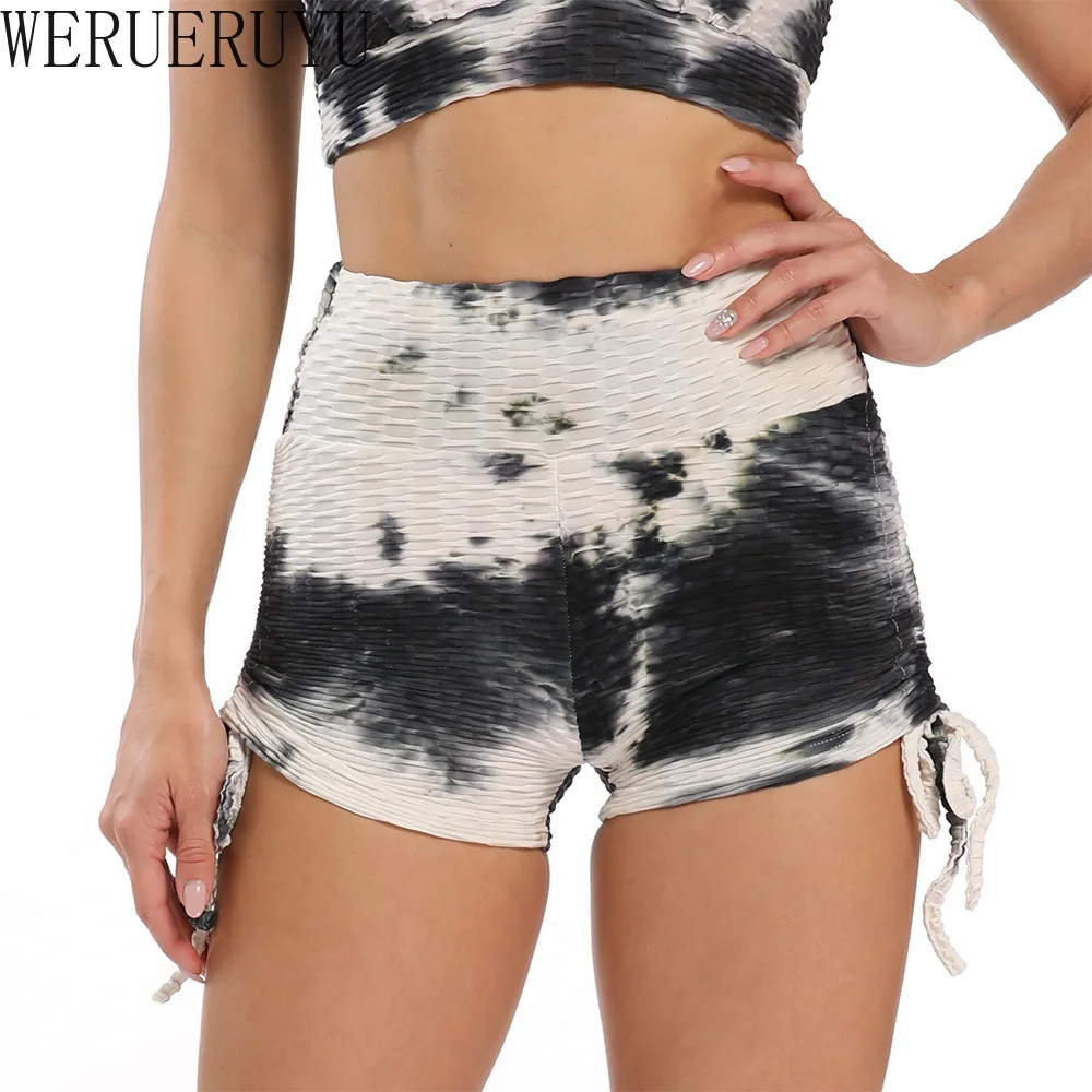 White Tie Dye Drawstring Yoga Sports Shorts Women Fashion Clothes Y2k Streetwear Casual Tights Hot Short Pants Woman Summer 2022 
White Tie Dye Drawstring Yoga Sports Shorts Women Fashion Clothes Y2k Streetwear Casual Tights Hot Short Pants Woman Summer 2022