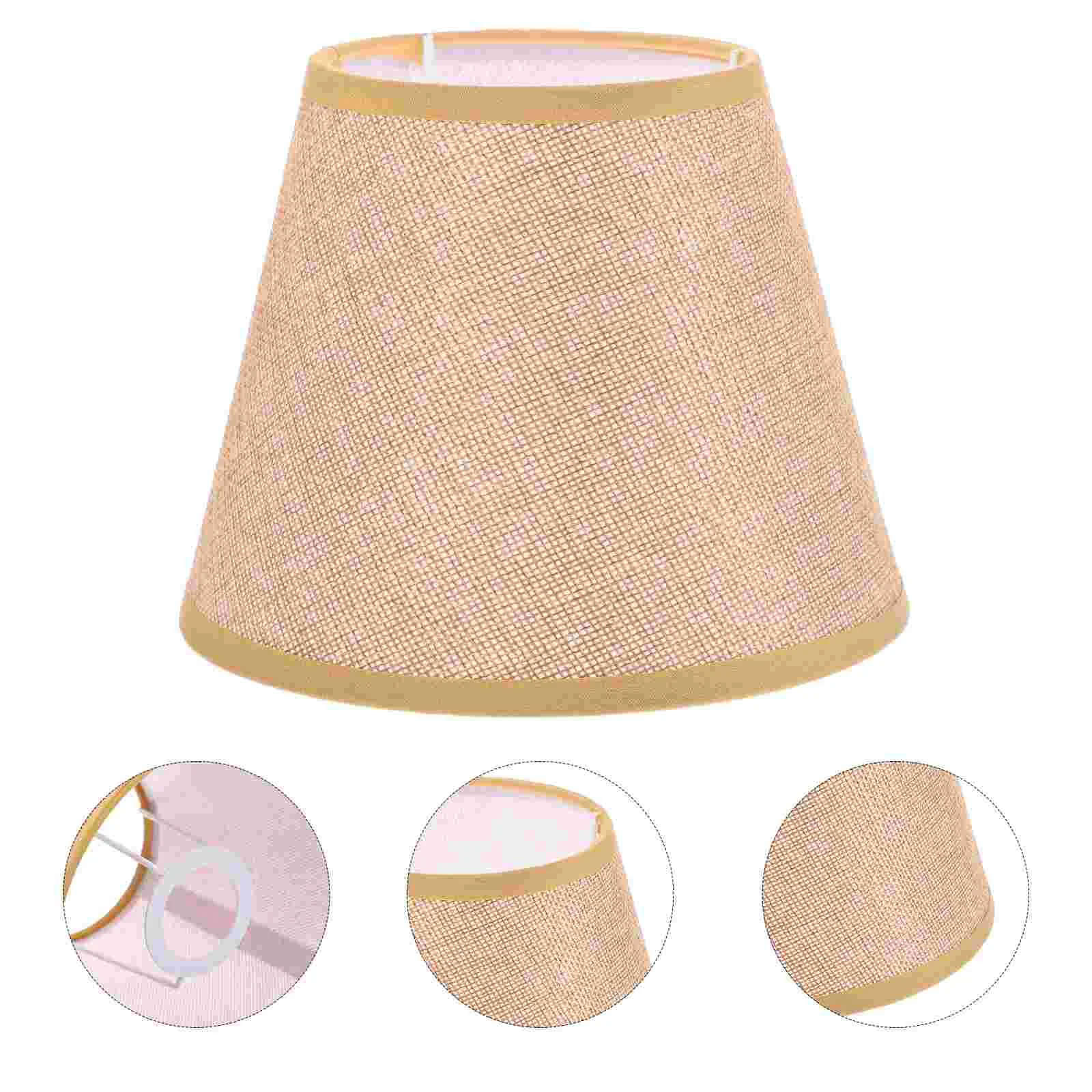 Drum Lampshade Fabric Cloth Lamp Shade Cover Chandeliers Table Light Covers Lampshades Replacement Accessories ( Light Brown )
Drum Lampshade Fabric Cloth Lamp Shade Cover Chandeliers Table Light Covers Lampshades Replacement Accessories ( Light Brown )
