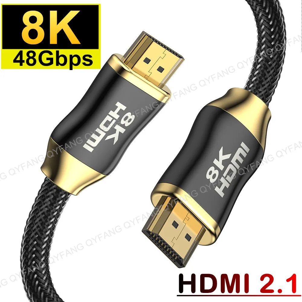 8K 2,1 HDMI-совместимый кабель HDMI 2,1 сплиттер переключатель кабеля 8K 4K @ 120 Гц HDR аудио кабель для Sony Optical Fiber PS5 проект ТВ приставка
8K 2,1 HDMI-совместимый кабель HDMI 2,1 сплиттер переключатель кабеля 8K 4K @ 120 Гц HDR аудио кабель для Sony Optical Fiber PS5 проект ТВ приставка