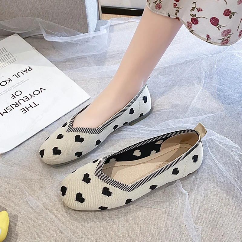 Soft Shallow Mouth All-Match Shoes Woman Flats Casual Female Sneakers Slip-on Square Toe Dress Slip On Boat Moccasin Heart
Soft Shallow Mouth All-Match Shoes Woman Flats Casual Female Sneakers Slip-on Square Toe Dress Slip On Boat Moccasin Heart