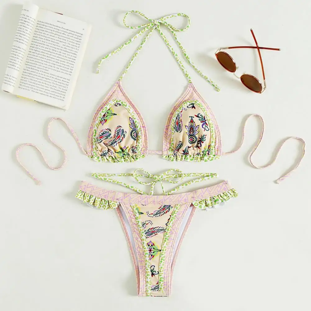 Great Bathing Suit Padded Three-point Backless Summer Bathing Suit Swimwear Set Bikini Set 2 Pcs/Set
Great Bathing Suit Padded Three-point Backless Summer Bathing Suit Swimwear Set Bikini Set 2 Pcs/Set