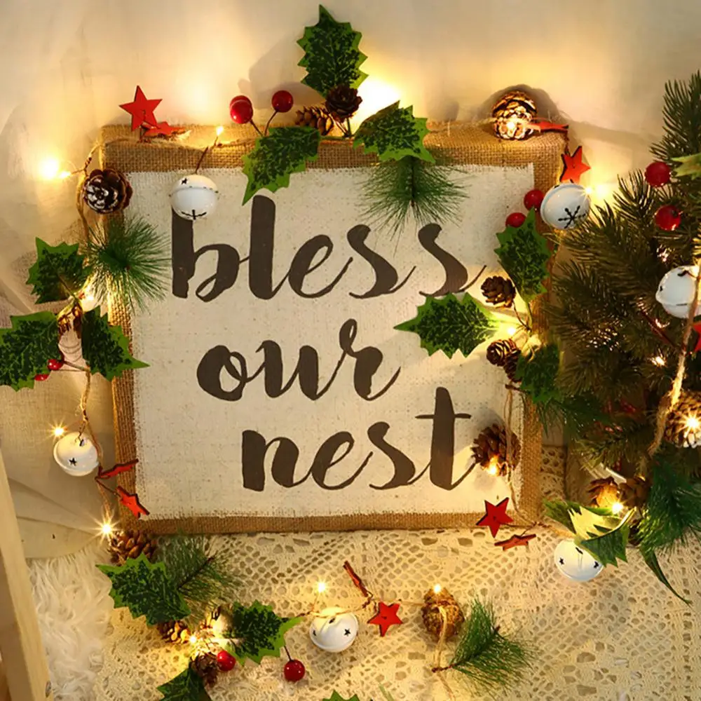 Led Christmas Lights Room Decoration Pine Needles Pine Cone Lights String Bells Pine Cones Christmas Lights String Home Decor
Led Christmas Lights Room Decoration Pine Needles Pine Cone Lights String Bells Pine Cones Christmas Lights String Home Decor