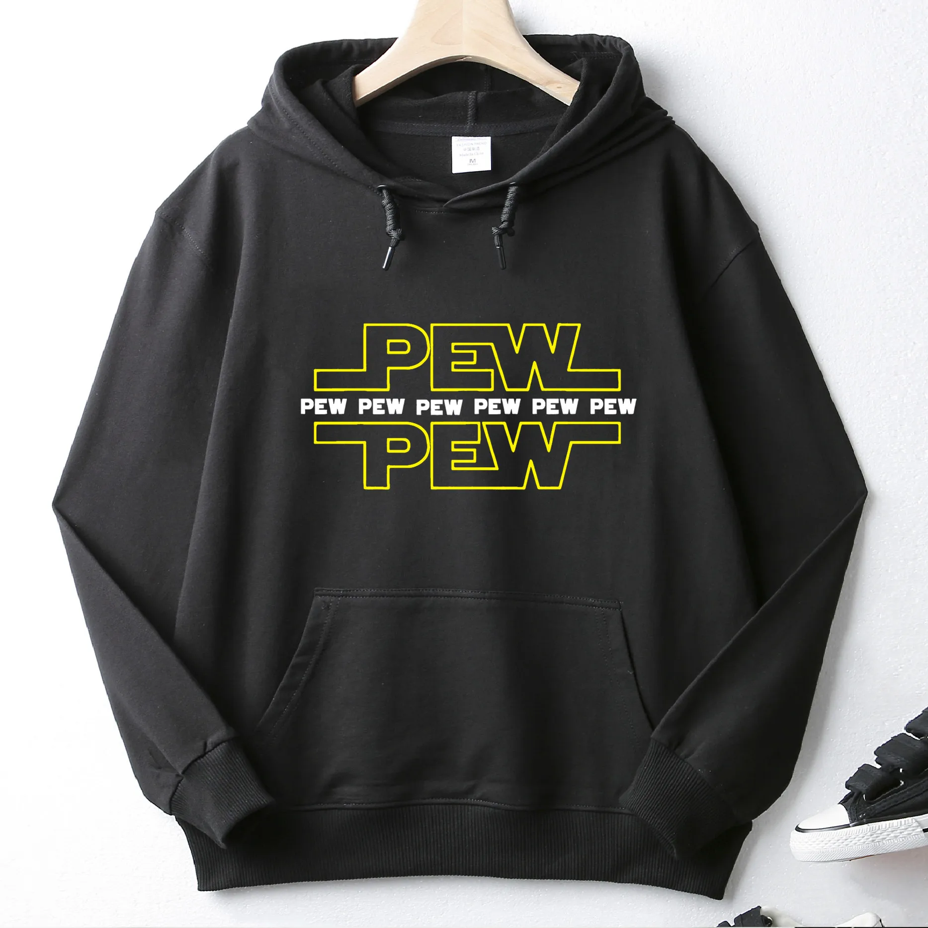 Pew PEW Has A Funny Logo Autumn Winter Custom Unique Design Hoodie Pocket Pullover Hoodie Sweatshirt Sweatshirt Unisex Top
Pew PEW Has A Funny Logo Autumn Winter Custom Unique Design Hoodie Pocket Pullover Hoodie Sweatshirt Sweatshirt Unisex Top