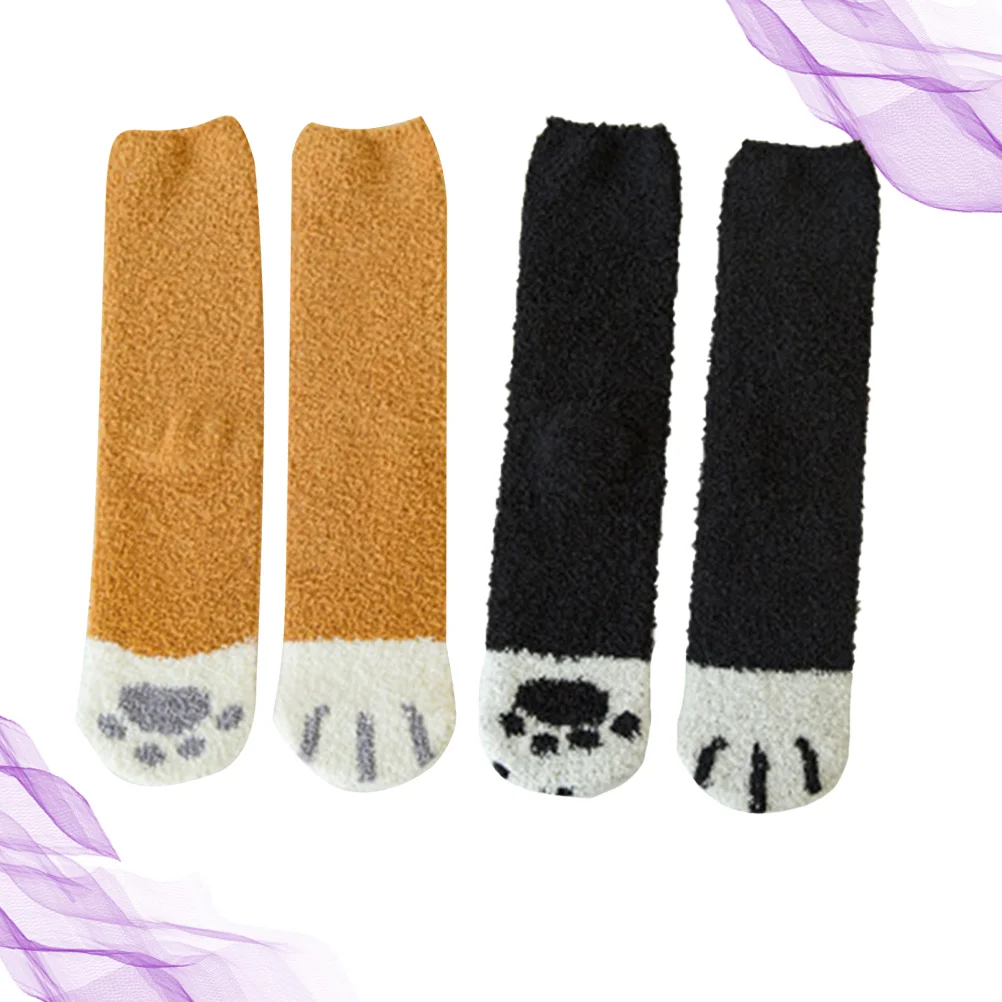 Cat Claws Floor Socks Cat Claws Fuzzy Fluffy Cozy Slipper Socks Winter Warm Plush Cat Claw Sleeping Socks Christmas Party
Cat Claws Floor Socks Cat Claws Fuzzy Fluffy Cozy Slipper Socks Winter Warm Plush Cat Claw Sleeping Socks Christmas Party