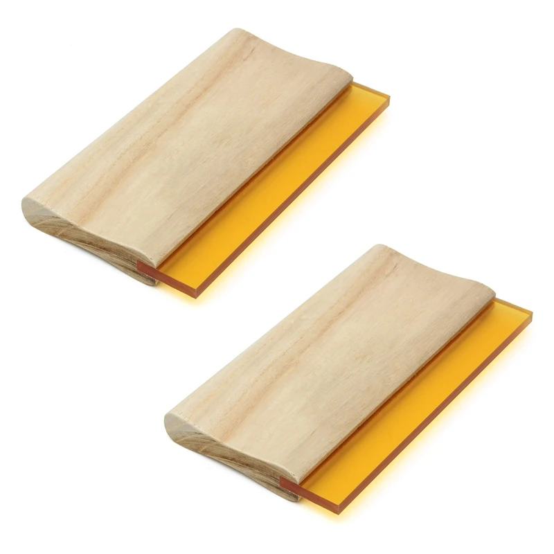 Hot 2Pcs 8 Inch Silk Screen Printing Press Squeegee Single 70 Durometer Ink Scraper Tools
Hot 2Pcs 8 Inch Silk Screen Printing Press Squeegee Single 70 Durometer Ink Scraper Tools