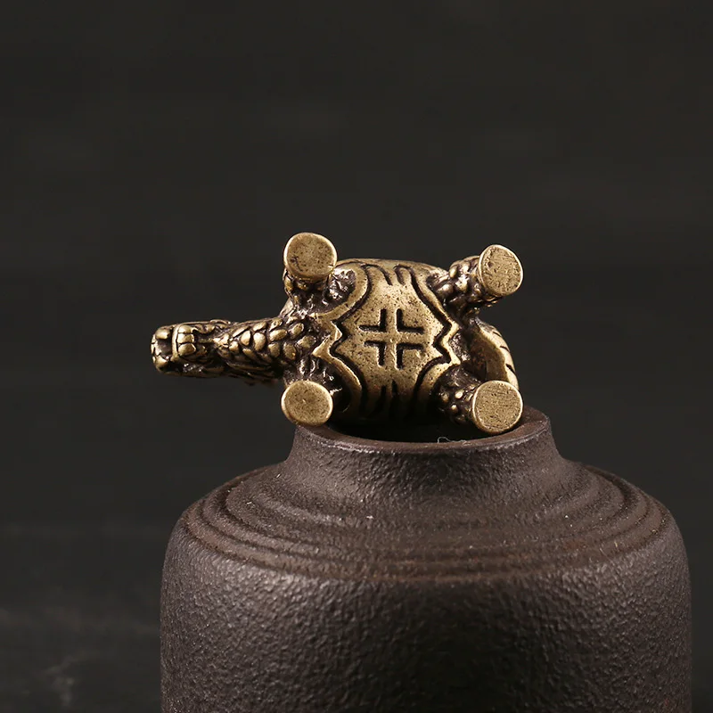 Brass Dragon Tortoise Keyring Pendant Ornaments Decor Mascot Creative Crafts Handmade Pure Copper Creative Brass Dragon Tortoise
Brass Dragon Tortoise Keyring Pendant Ornaments Decor Mascot Creative Crafts Handmade Pure Copper Creative Brass Dragon Tortoise