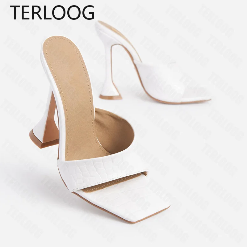 Summer New Women Sandals Fashion Square Head Luxury Brand Sexy Super High Heels Slippers Lady Pu Leather Plus Size 35-43 Slides
Summer New Women Sandals Fashion Square Head Luxury Brand Sexy Super High Heels Slippers Lady Pu Leather Plus Size 35-43 Slides